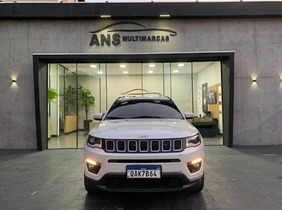 JEEP COMPASS 2.0 16V FLEX LONGITUDE AUTOMÁTICO JEEP COMPASS 2.0 16V FLEX LONGITUDE AUTOMÁTICO